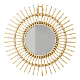 H m home rotan mirror